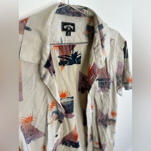 Billabong shirt cool pattern men’s